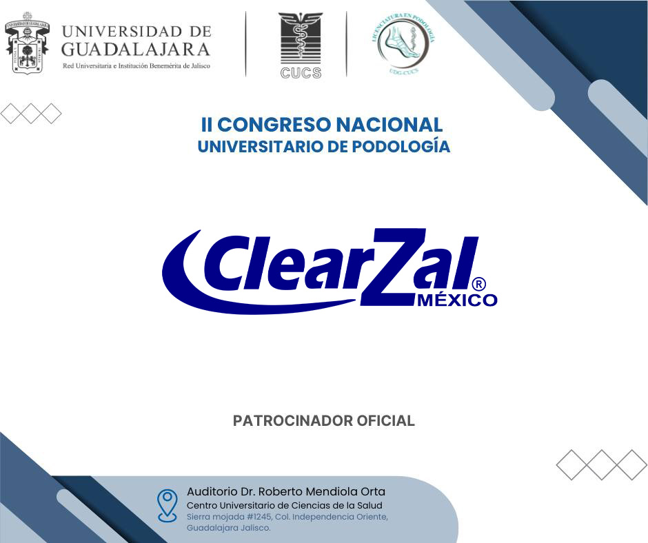 ClearZal México en II Congreso Nacional   Universitario de Podología